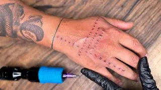 Custom Hand Tattoo Design | Unique Meaningful Ink + Client Reaction 💥