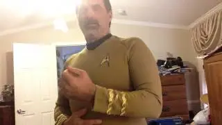 Anovos Star Trek Captain Kirk Gold (Avacado Green)TOS Tunic Review