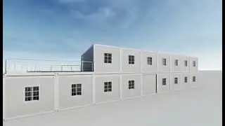 # Prefabricated house # Container room # Isolation room # Disinfection room