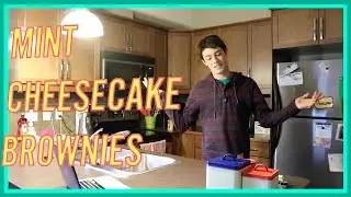 MINT CHEESECAKE BROWNIES // Mitchell Martens