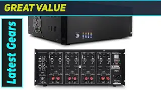 Pyle PT8000CH: Best Multi-Zone Amplifier for Your Home?
