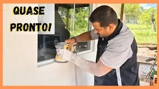 ESTAMOS FELIZES! A casa está ficando linda e a rotina na roça não para