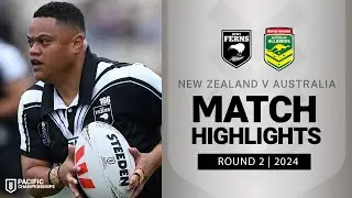 Pacific Championships 2024 | Kiwi Ferns v Jillaroos | Match Highlights