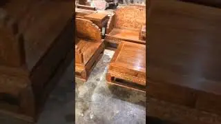 The beautiful craft furniture, wood carving #shorts #woodcarving #woodasmr