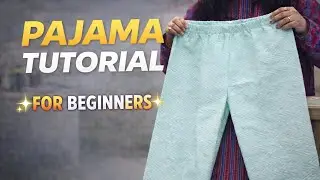 Pajama cutting and stitching for beginners 🪡🧵