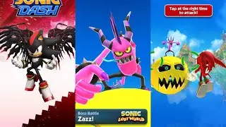 Defeat boss Zazz | Sonic Dash |