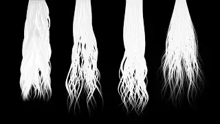 Customizing alpha hair texture