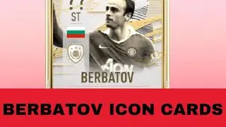 Berbatov icon cards