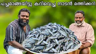 പച്ചമാങ്ങയിട്ടു കറിവെച്ച നാടൻ മത്തിക്കറി🤤😋 #kdcompany  #keralafood #fishcurry