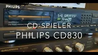 Philips CD830 - CD-Spieler - Aus der letzten Serie mit Multibitwandler...und ganz vielen Spielereien