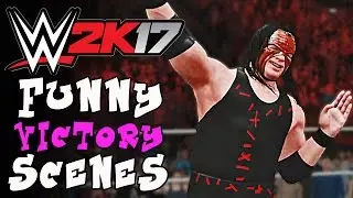 WWE 2K17 - TOP 10 Funny Victory Scenes