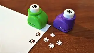 Фигурные дыроколы с АлиЭкспресс.