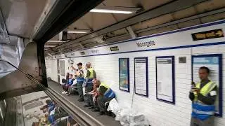 **FINAL CLASS 313 FROM MOORGATE** Moorgate to Drayton Park on NSE 313064 23/10/19