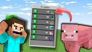 Minecraft But Mobs Trade ''OP'' Loot @dream