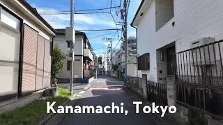 Relaxing Tokyo Midday Walk From Cozy Airbnb to the Train Station 4K