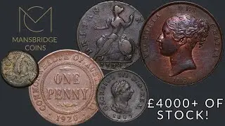 £4,000+ WORTH OF COINS – Mansbridge Coins