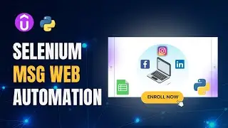 Web Automation by Selenium WebDriver & Python: Facebook, Instagram & Linkedin: Udemy Course