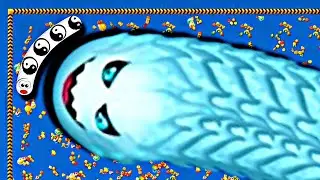WORMSZONE.IO BEST GAME | BIGGEST SLITHER SNAKE NEW RECORD 🐍 EPIC WORMS ZONE IO GAMEPLAY #42