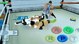 TABES 4 MAN FURNITURE SMASH battle on challenge match WWE 2K 2014 
