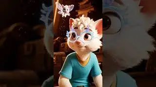 🌈 The Marvelous Spectacles 👓 | Magical Hidden World Adventure | 奇妙眼镜 | 不思议の眼鏡 #cat #animation p2