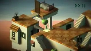 Guide Bob the sleepwalker to the safety of his bed  -  Back To Bed Gameplay Walkthrough