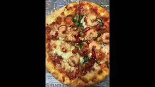 King prawn Pizza # shorts