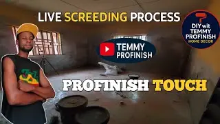 Live Screeding Tutorial: Full Room Preparation + How I Mix My Screeding Chemicals | Temmy Profinish