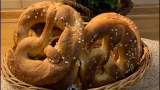 السميط او الجورك (البغيتسل الالماني اشهر كعك في المانيا Der berühmte deutsche Brezel/👍🛎💯