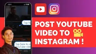 How To Post A YouTube Video On Instagram (Step By Step) !