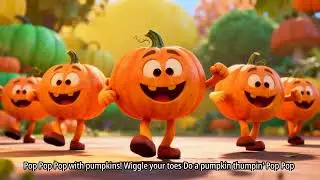 Pumpkin Party Pop &ndash; Fun Veggie Song for Toddlers  Kids Dance Music