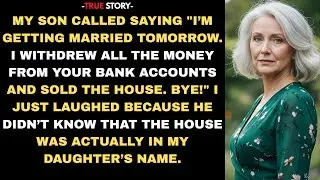 My Son Emptied My Accounts and Sold My Home | His Smile | Didn’t Last... True Story
