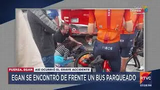&iquest;C&oacute;mo fue el accidente que sufri&oacute; Egan Bernal? | RTVC Noticias