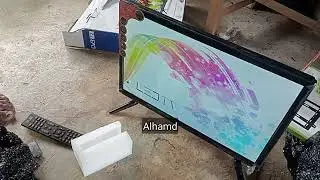 #unboxing TiVi 19 inch beli tanpa packing kayu ternyata (AMAN) 