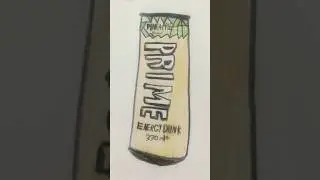 I drew pineapple prime energy (comment what i should do next) #shorts #loganpaul #ksi #primeenergy