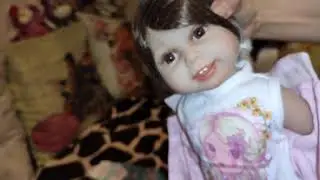Кукла NPK 45 см с АлиЭкспресс, не шарнирная, с зубками Женевьева