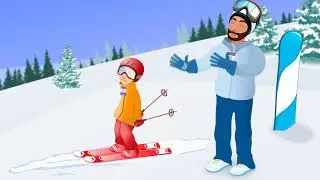 LeRelais Animation 2D _ Cours de ski