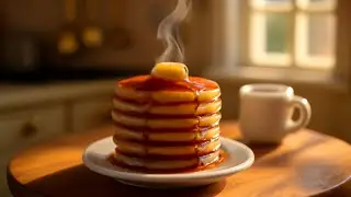 Miniature Pancake Magic 🍯 Tiny Dollhouse Cooking with Maple Syrup!