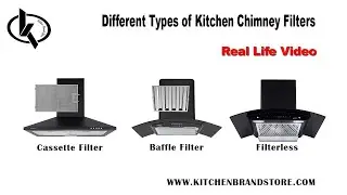 What is Difference between kitchen chimney cassette filter and baffle filter?