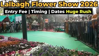 LALBAGH FLOWER SHOW 2026! 🌸 Grand Republic Day Exhibition in Bangalore | Ticket Price & INSIDE LOOK