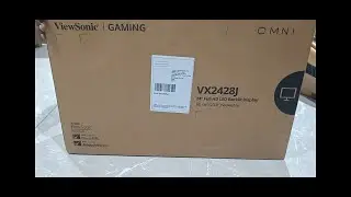 Viewsonic vx2428j unboxing - INDIA