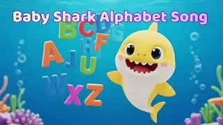 ABC Alphabet Song 🦈 | Learn English & Spanish | Baby Shark Style