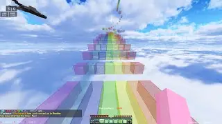 [ World Record ] Manacube Parkour - Rainbow Road Speedrun in 1:12