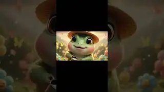 Cham grows plants with love and patience 🌼🐸| Kids Rhyme | Toru & Friends #shorts