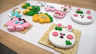 Edible Clay Art?! Creative Ideas of Sugar Clay Art!