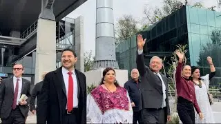Inauguración de la Cuarta Sección de Chapultepec