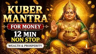 Kuber Mantra for Money | 12 Min Non Stop Lord Kuber Mantra | Wealth & Prosperity