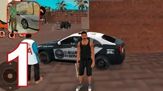 Miami crime simulator - Gameplay Walkthrough Part 1 ( Android,iOS )