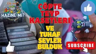 Bunu Çöpte Bulduk! 😳 Eski Teyp Kasetleri ve Anlam Veremediğimiz Şeyler