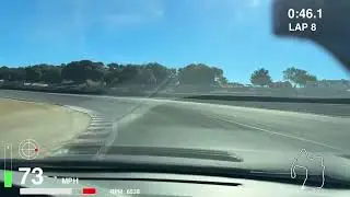 Laguna seca - Honda 8th civic Si 1:52.3 Nov 2025