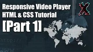 Responsive Video Player: HTML & CSS Tutorial | Part 1 | 2023 🖥️